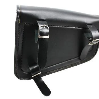 Motorcycle PU Leather Saddlebags Saddle Swingarm Bag Left Right Side Tool Bags Triangle Bag