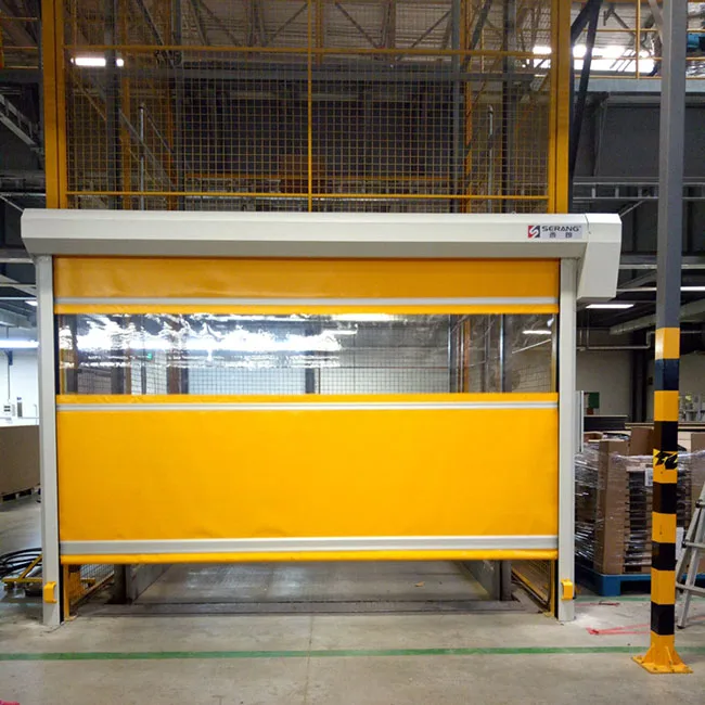 automatic rolling high speed seppes fast rolling shutter door