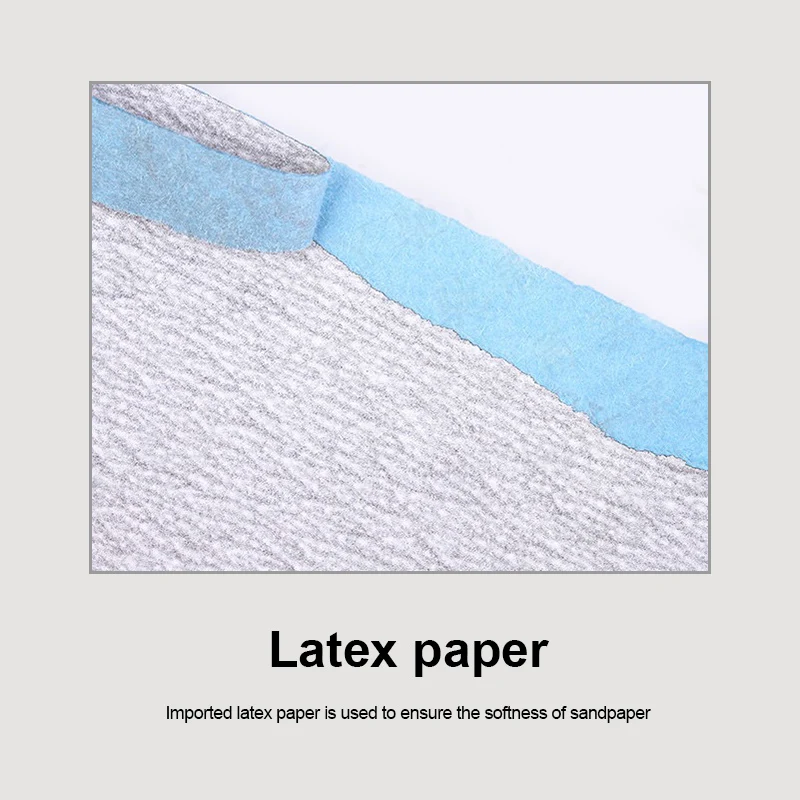 Square white sandpaper High level quality water-based sandpaper waterproof sandpaper for automotive sanding and polishing
