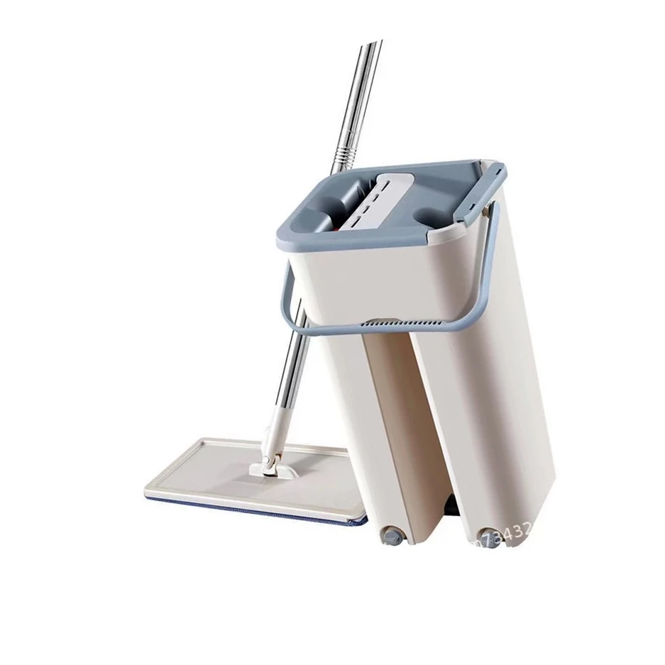 Popular products 2021 hand free 360 microfiber flat mop and bucket set