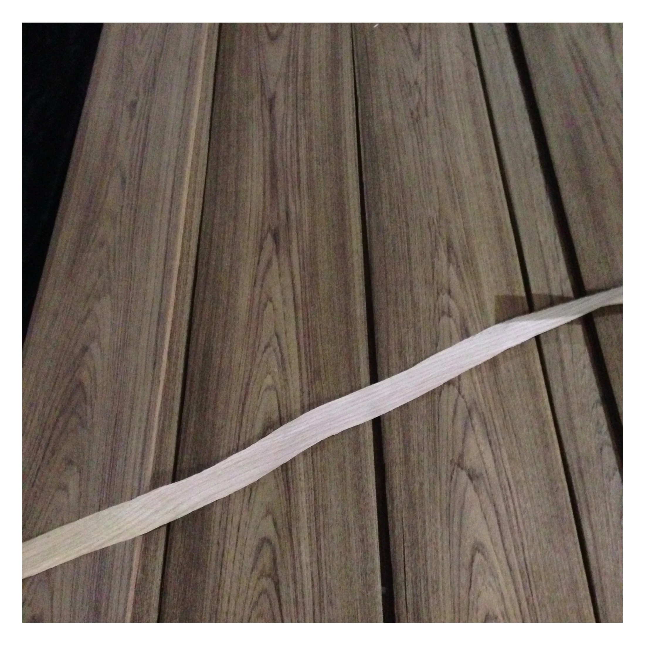 High Quality Burma Teak Veneer for Doors Light Color