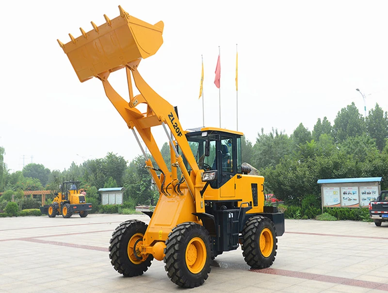 china infront mini loader skid steer zl-20  garden tractor with front loader