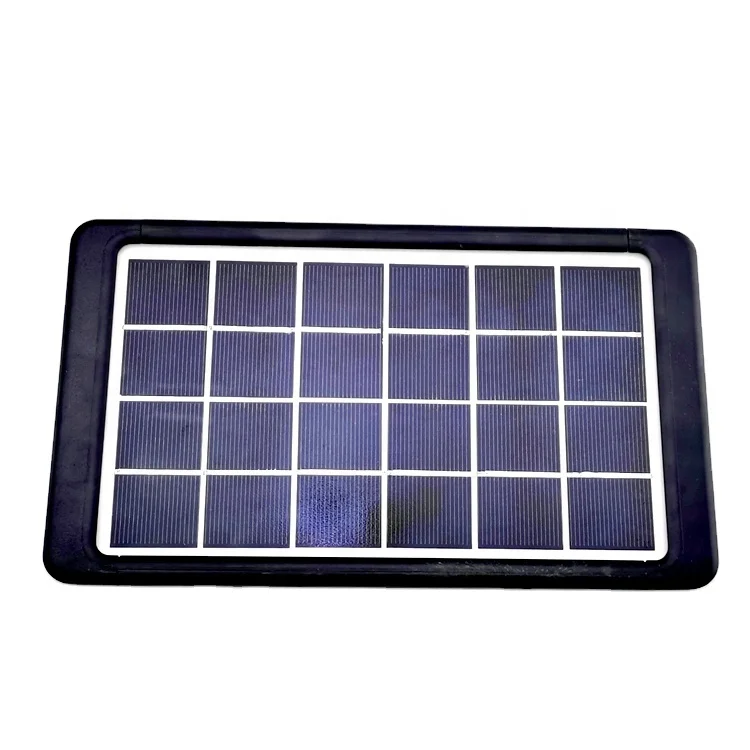 3W 0.51A Portable Solar Powered Charger 6V Innovative Products 2021 Glass Laminated Solar Panel