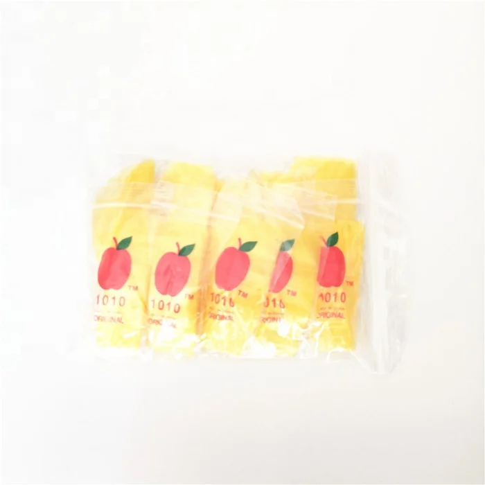 
wholesale cheap LDPE apple small zip lock bags/mini baggies 