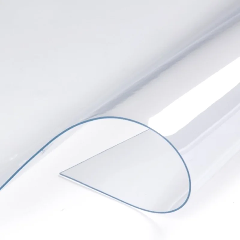 Flexible PVC Transparent Film Kitchen Clear PVC Soft Film Roll