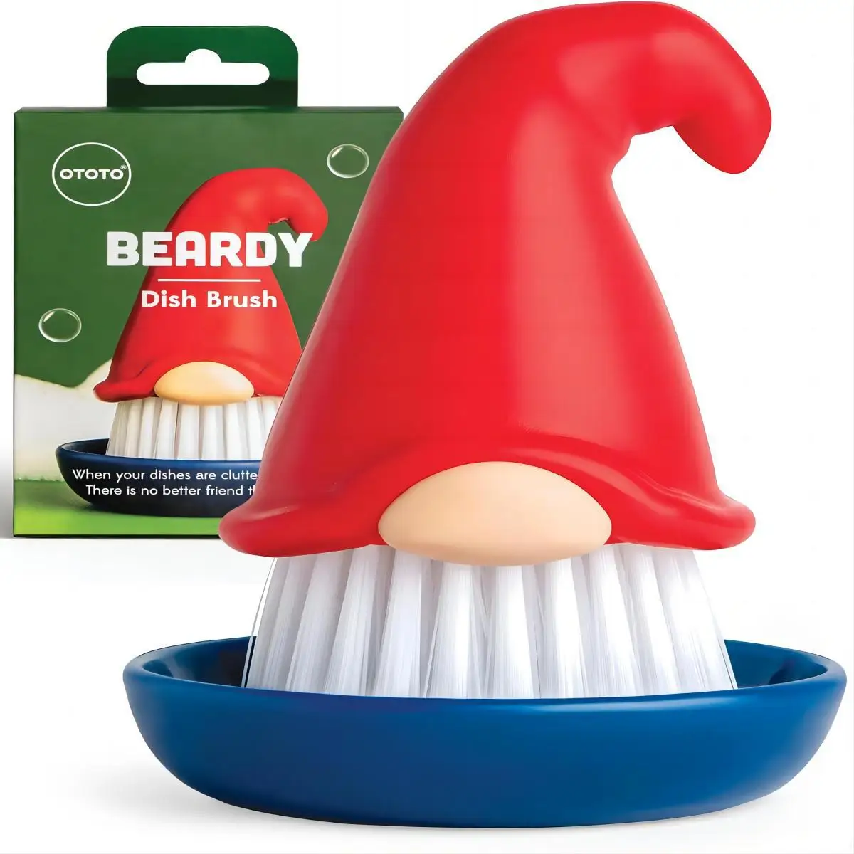 Новогодняя креативная щетка для мойки подключенная очистки на 360 градусов кухонный инструмент чистки