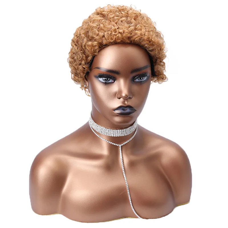 African fashion Event Party Lamb Small Curly Short Curly Full Hair Set Wig