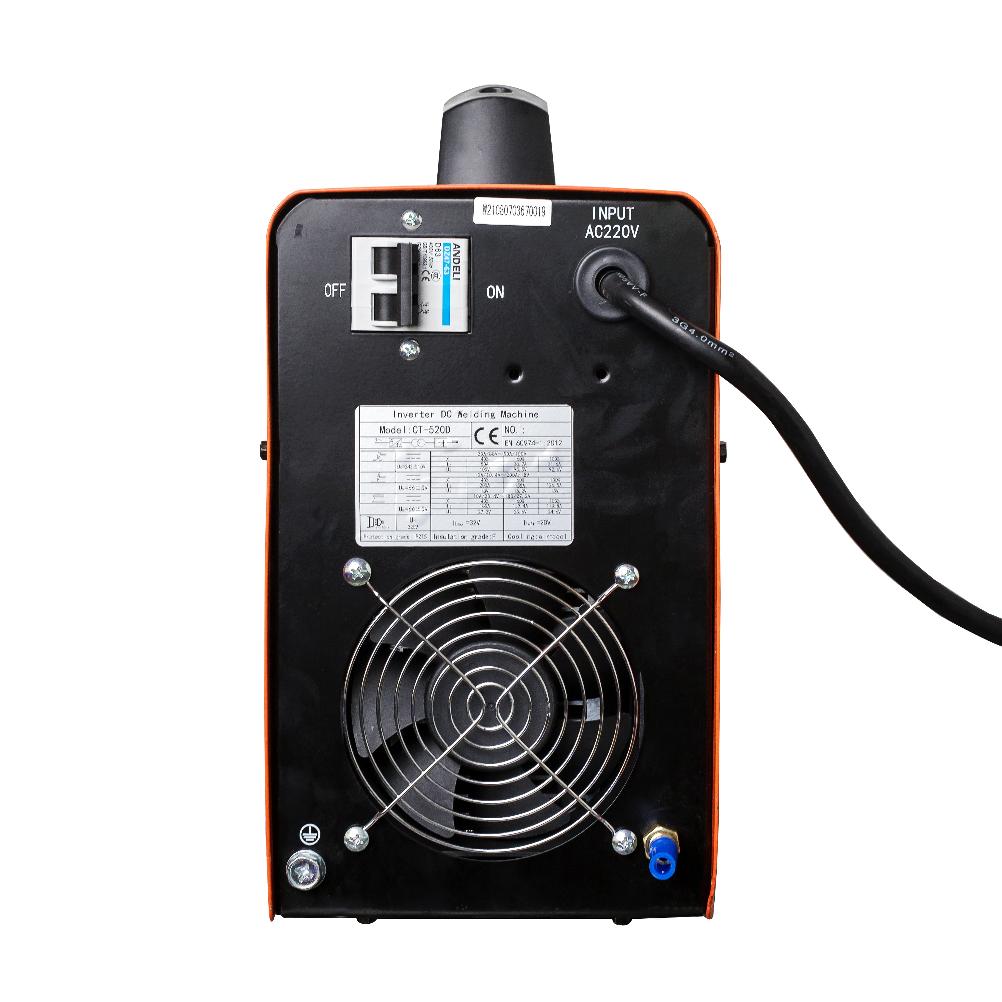 CT520 Mosfet Inverter DC 220V TIG/MMA/CUT Welder