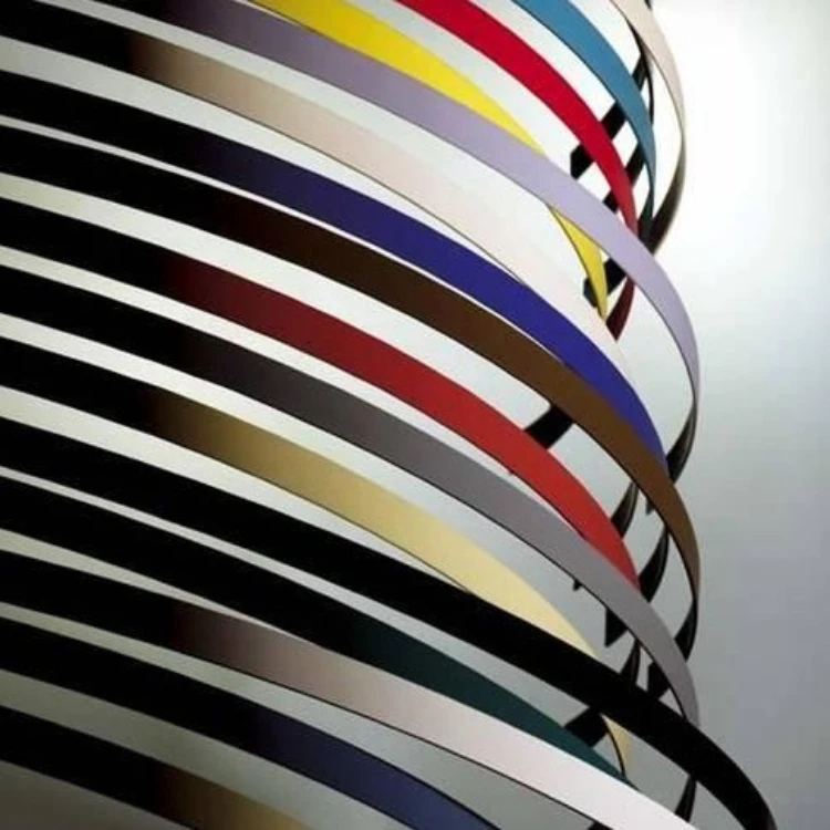 Edging strip rolls/pvc edge band extrusion line/cabinet edge banding