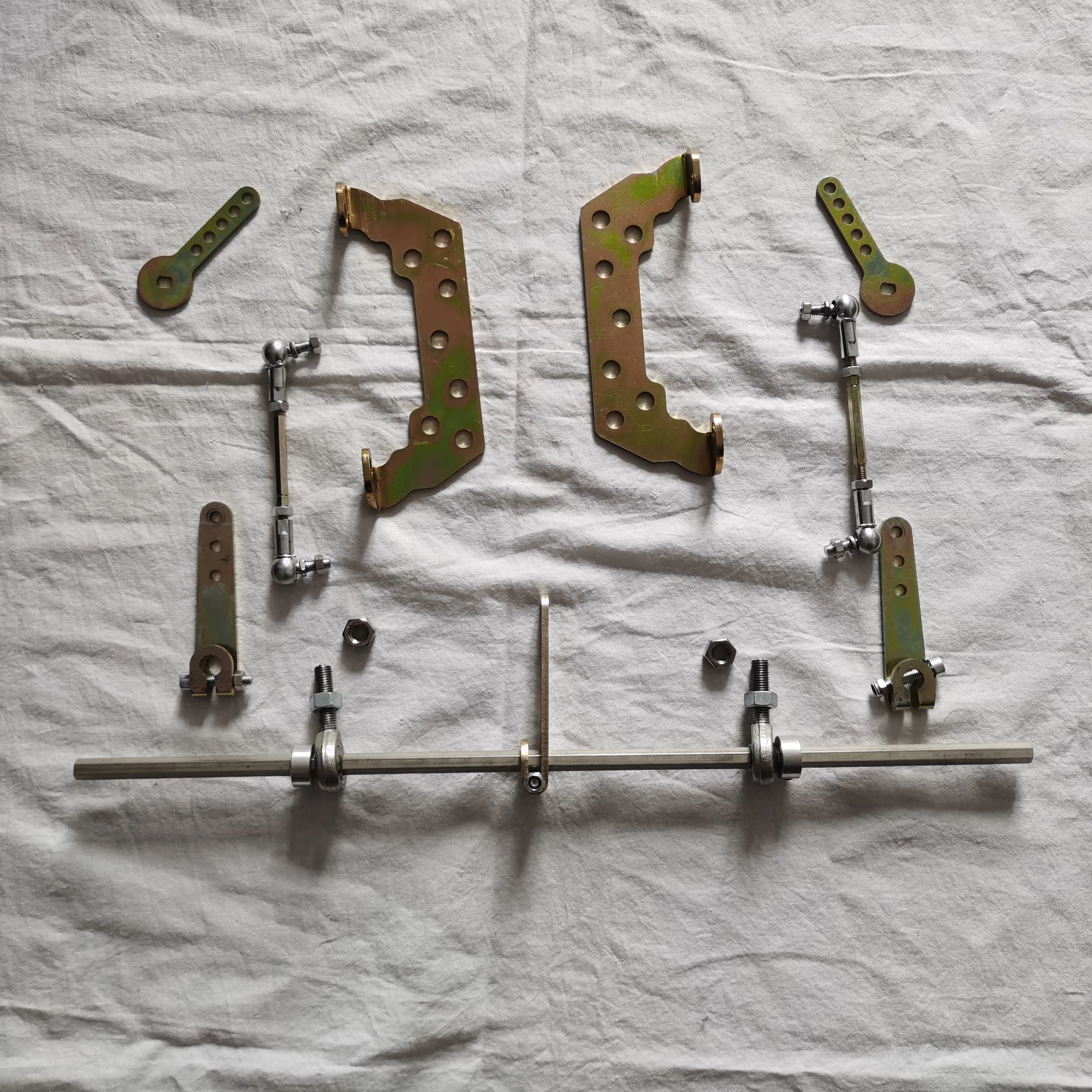 FAJS L5-6 LINKAGE ,FITTING ALL WEBER DCOECARBURETTOR AND THROTTLE LINKAGE L AND SOLEX PII-4 DELLORTO