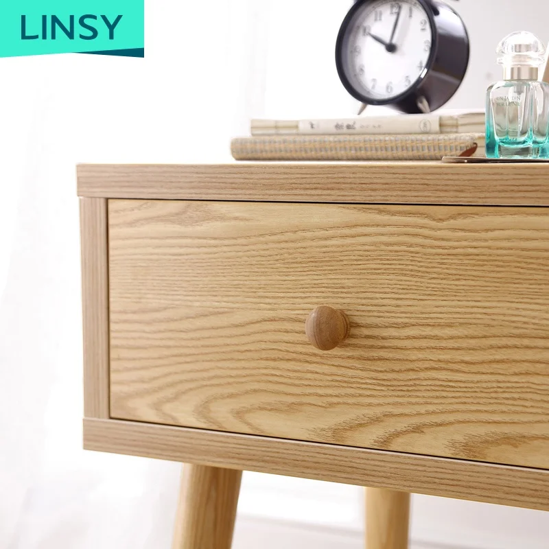 Простой мини-прикроватный столик для спальни, тумбочка из цельного дерева, угловая тумбочка, современная мебель для гостиной