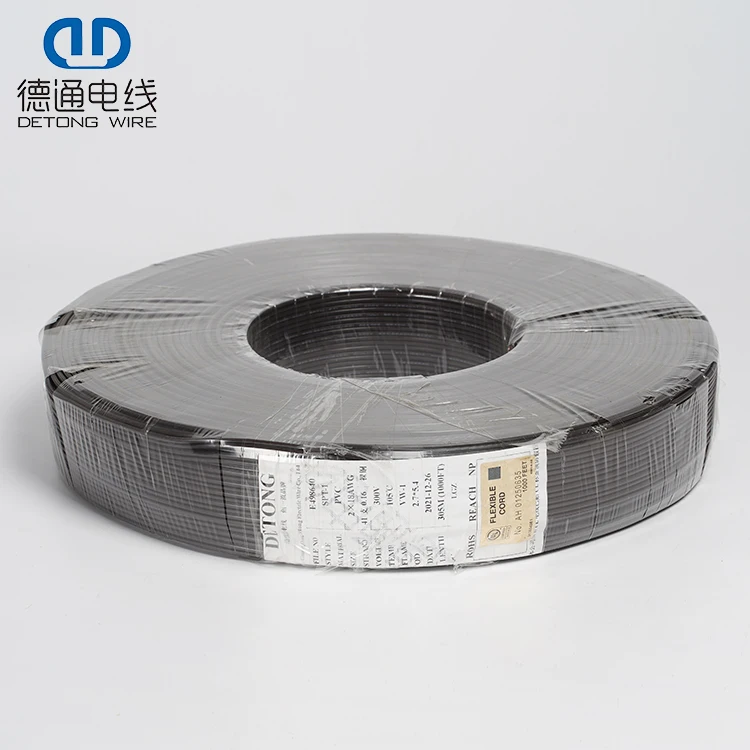High Quality SPT-1W SPT-2W Copper Heat Resistant Solid Conductor 16AWG 18AWG 20AWG PVC Flexible Cable