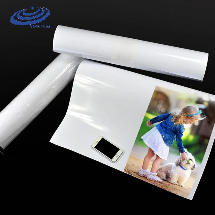 Wholesale custom self adhesive fuji inkjet a4 printing glossy photo paper roll
