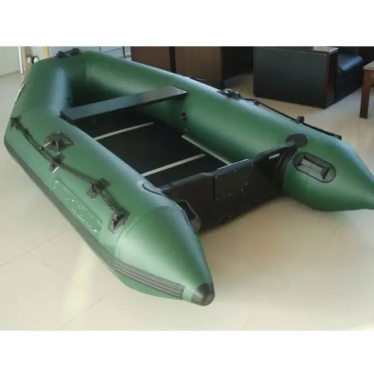 Large Multi-person Foldable Air Boat Raft Inflatable Boat with Seat Cushion