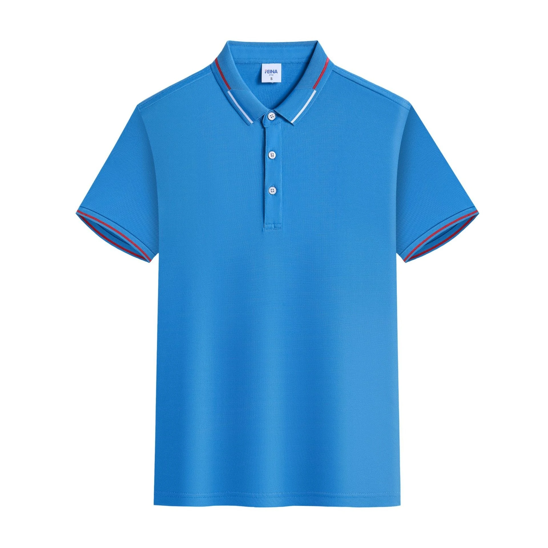 High quality cotton polo printed logo men t shirts blank short sleeve Commemorative polo shirt High quality polo cotton t-shirt