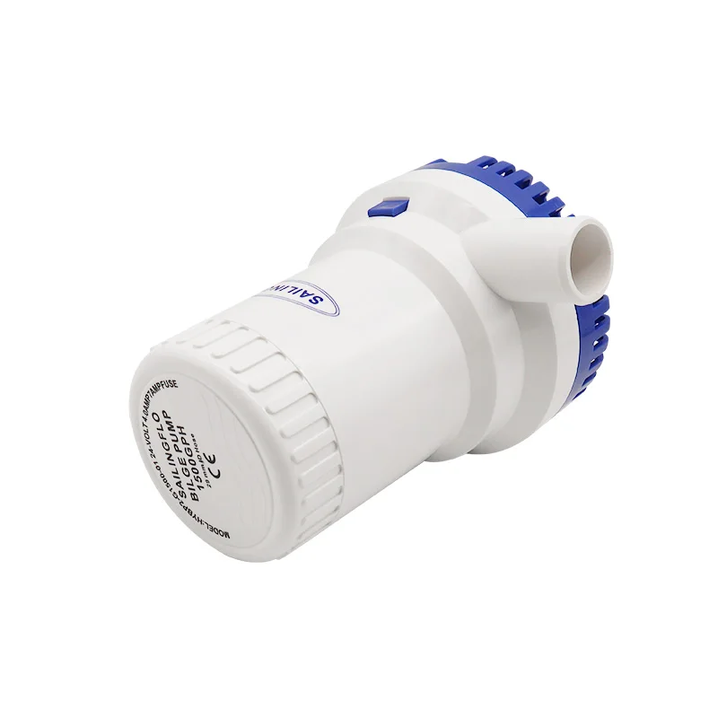 1500GPH Marine Self Priming Bilge Pump 24V DC Electric Submersible Pump