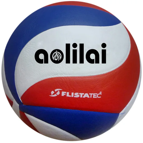 Custom brand official size and weight Soft touch PU AOLILAI volleyball size 5 V5M5000 leather match Volleyball Ball wholesale