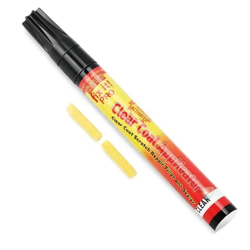 Automobile Paint Pen Car Scratch Repair Fix It Pro Clear Coat Applicator with Aluminum Tube