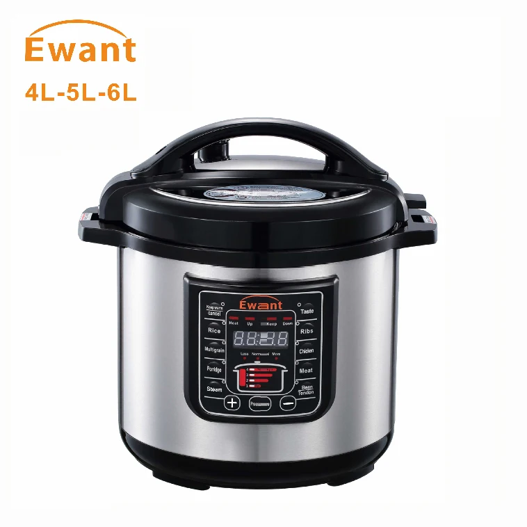 High Quality 5L Commercial or Household Electric Pressure Cooker Stainless Steel Multi Capacity Pressure Pot Cookers