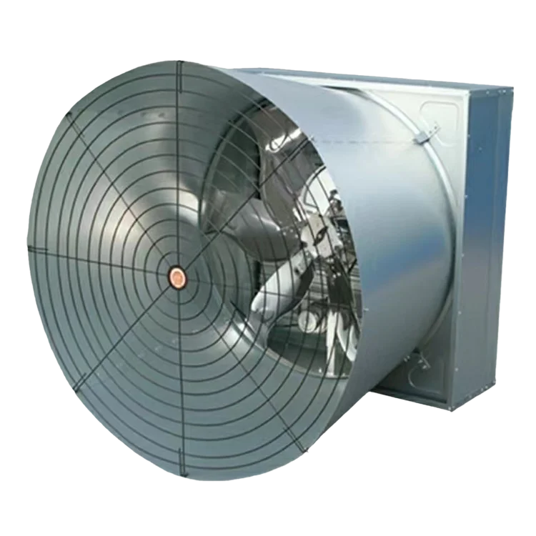 Hot sales wall mounted industrial axial flow exhaust fan Butterfly Cone Fan for poultry farm chicken house