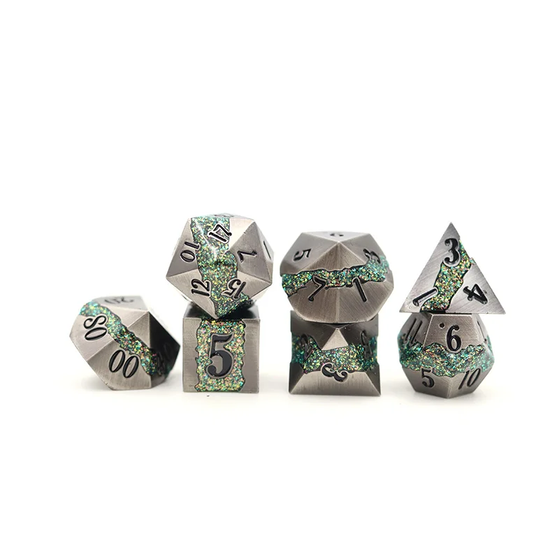 Polyhedral d20 dnd dice custom набор