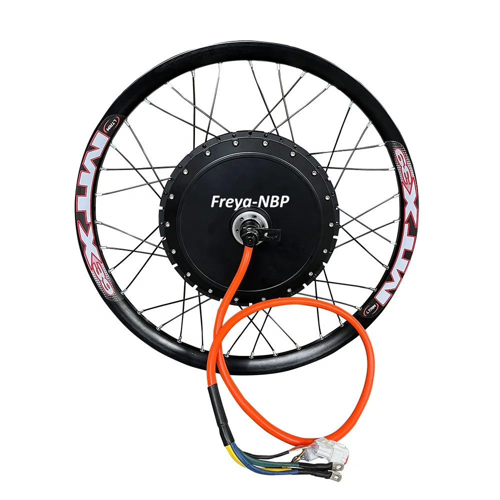 MTX39 Wheel high power QS motor V3 72V 8000w 40H Electric motorcycle Hub Motor Conversion Kit QS V3 273 Motor 8KW 150mm 1S gear