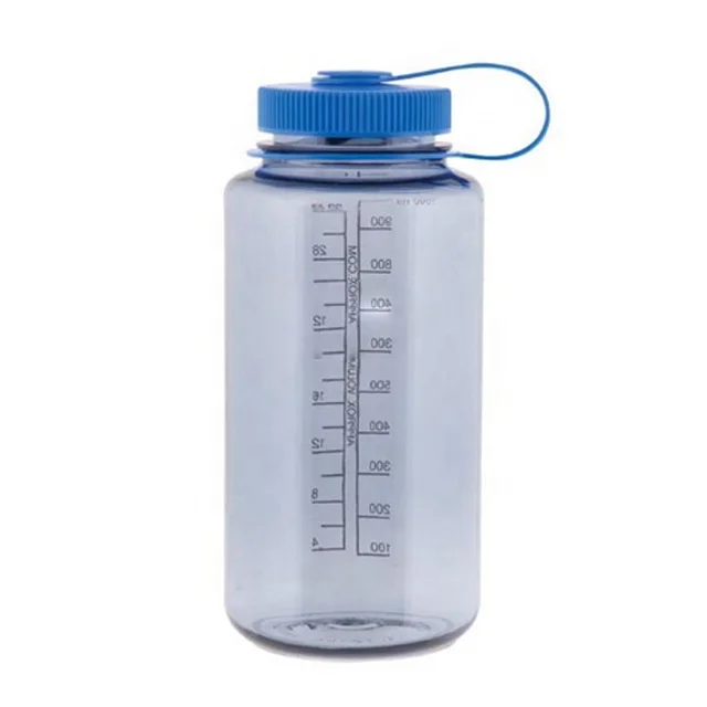 Hot Sale BPA Free Wide Tritan 1000ml Plastic Water Bottles With Cap