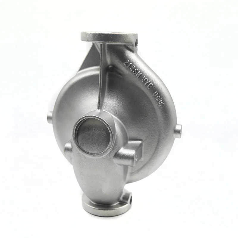 OEM customized stainlsee steel precision investment casting foundry for water pump housing parts