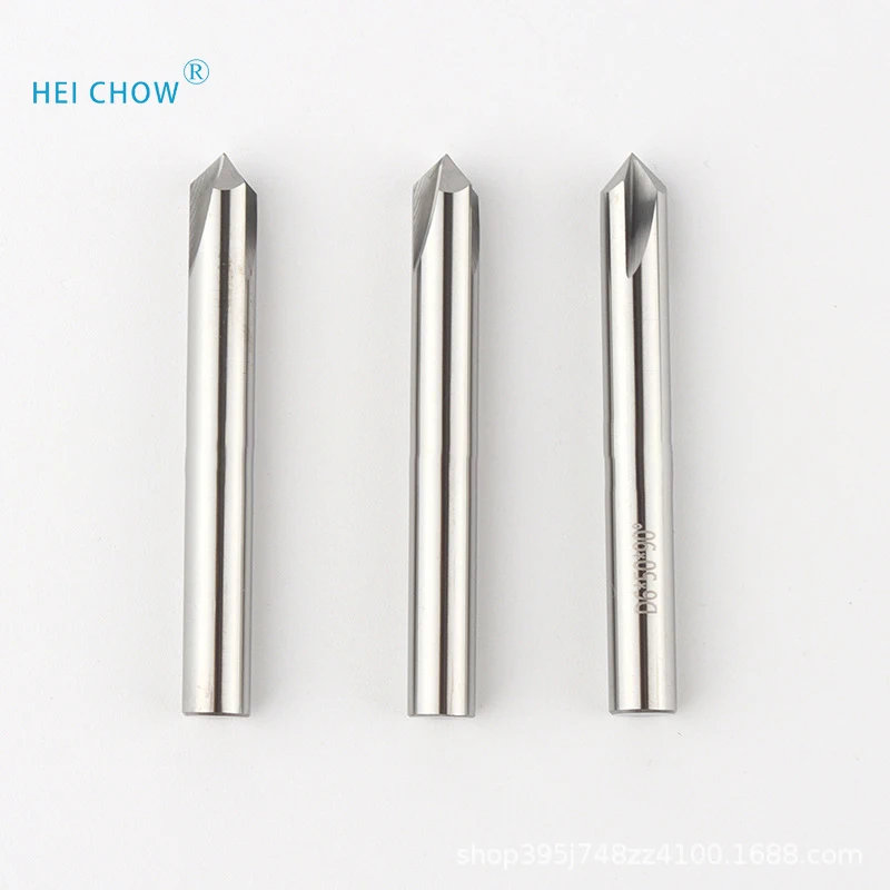 Cnc Carbide Chamfer Milling Cutter 60/90/120 Degree V-groove Chamfering Router Bit