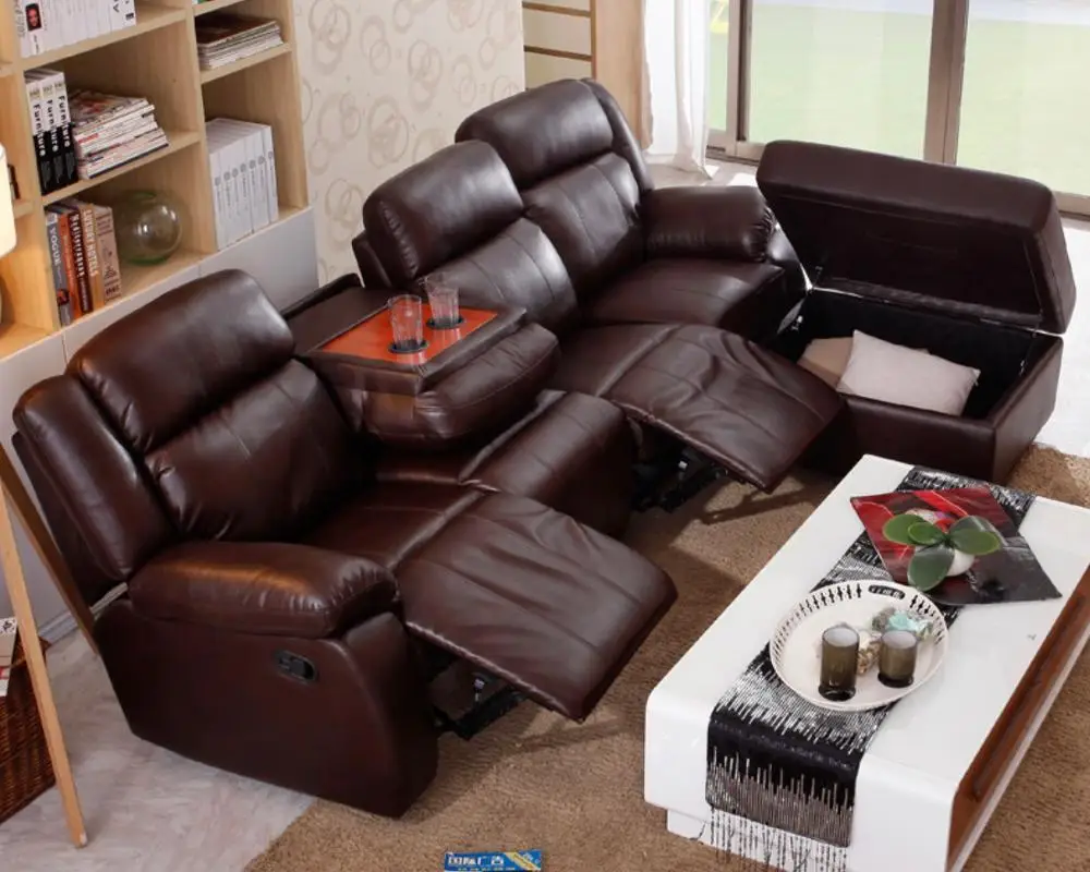 wholesale recliner massage chair which is  lazy people recliner furniture cinema leather massage gaming reclining chair