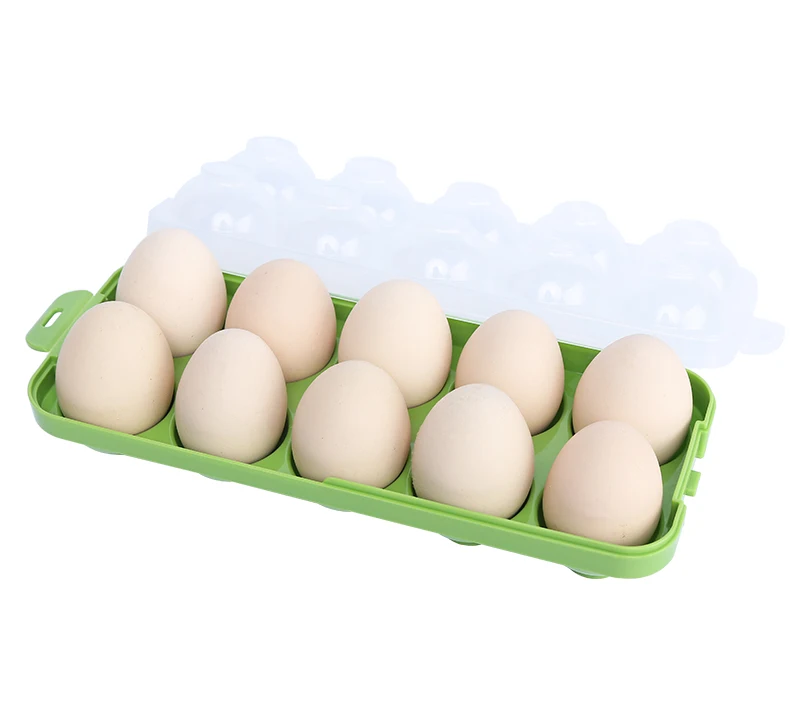 Haixin Eggs Storage Container Box with Lid Reusable Food Plastic Storage Boxes & Bins for Fruits/vegetables/food Storage Use