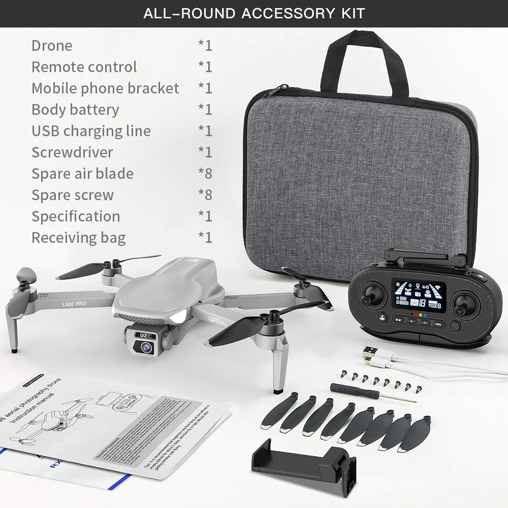 Hot Sale L900 Pro RC Drone Brushless Drone With 4K Camera And GPS Wifi Foldable Laser Obstacle Avoidance RC Drone&Accessories