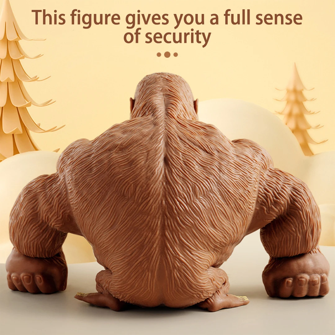 Stress relief toy extrusion gorilla Mr. Wang Monkey Toy Kids Stretch Easy to buy Large Squishy Decompression toy wholesale