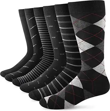 wholesale cotton 100 funny customised custom design crew socks mens logo happy socks high quality socks for men