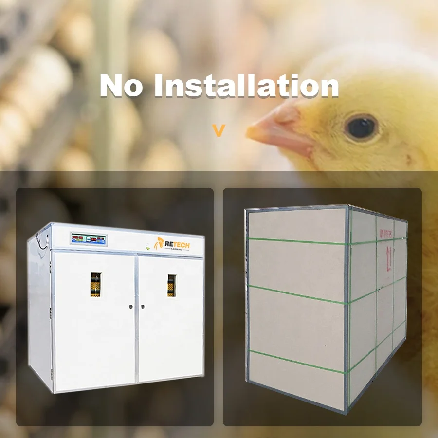5000 Eggs Automatic Chicken Egg Incubator Hatching Machine