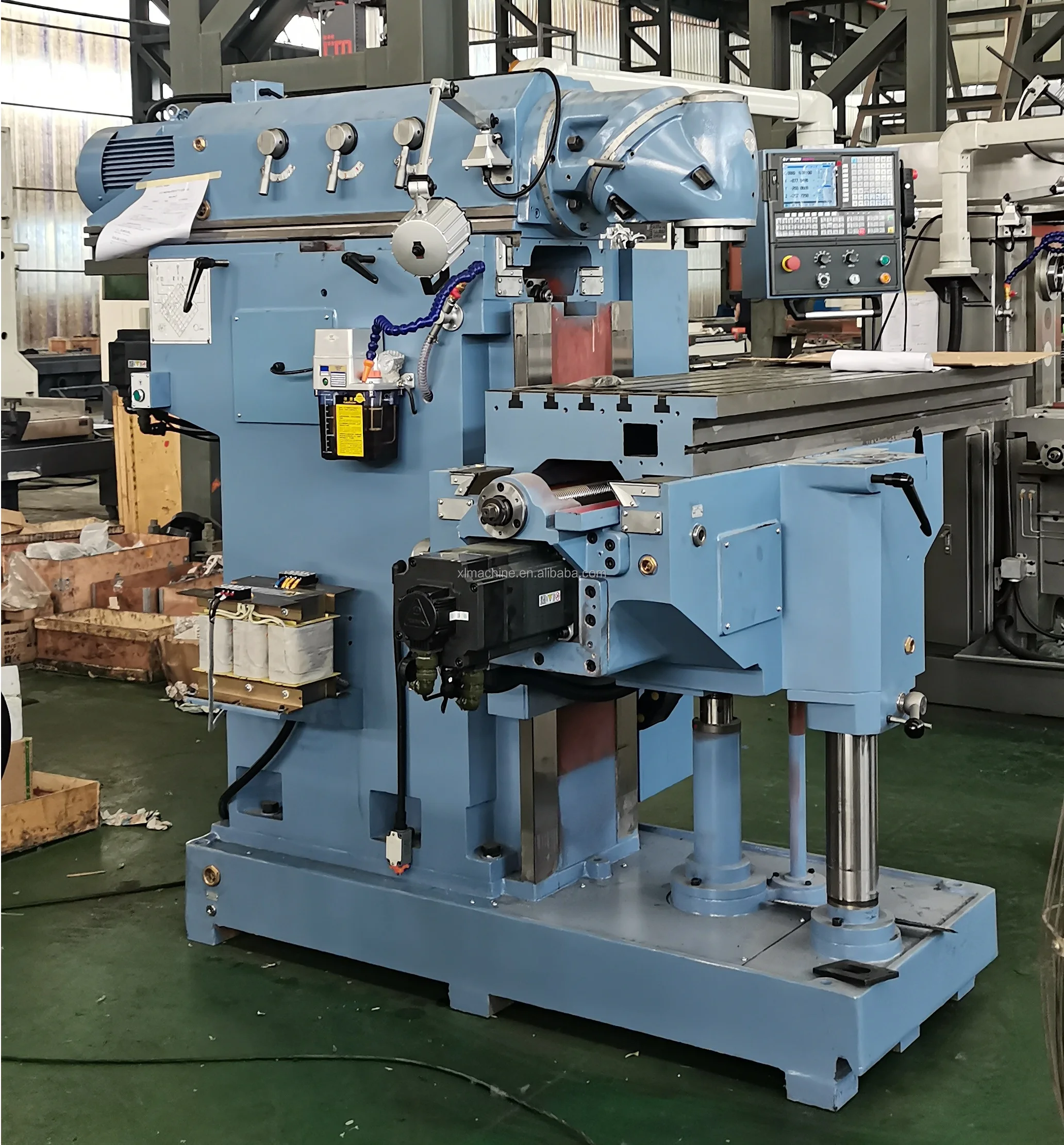 XK5750A heavy duty wide machining range universal CNC milling machine