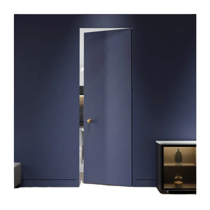 Invisible door 2024 Minimalist waterproof and scratch-resistant pre-hung interior door