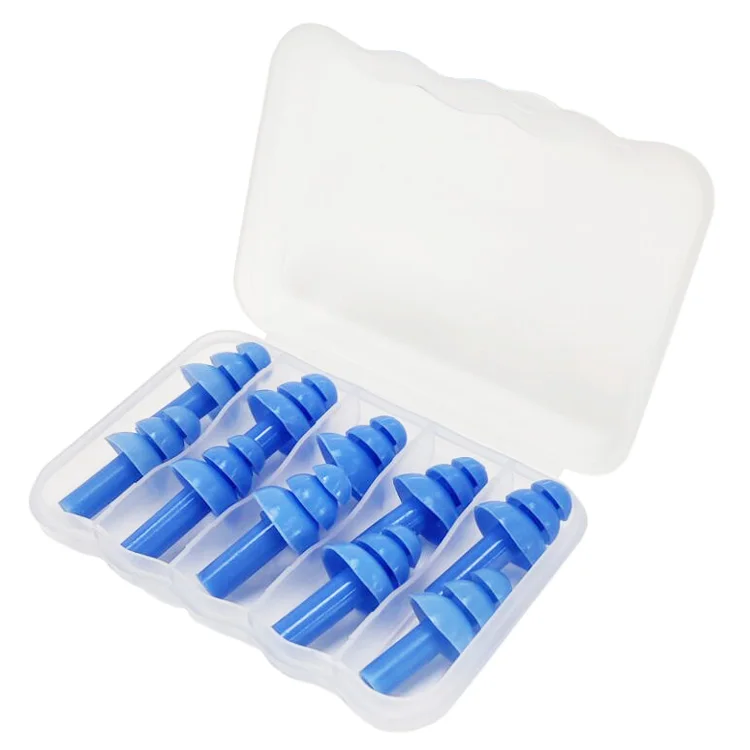 32dB Soft Silicone Earplugs Reusable Ear Plugs for Hearing Protection