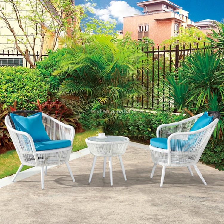 Китайский кофейный столик, садовая алюминиевая ротанговая уличная мебель, столы для улицы, кафе, ресторана