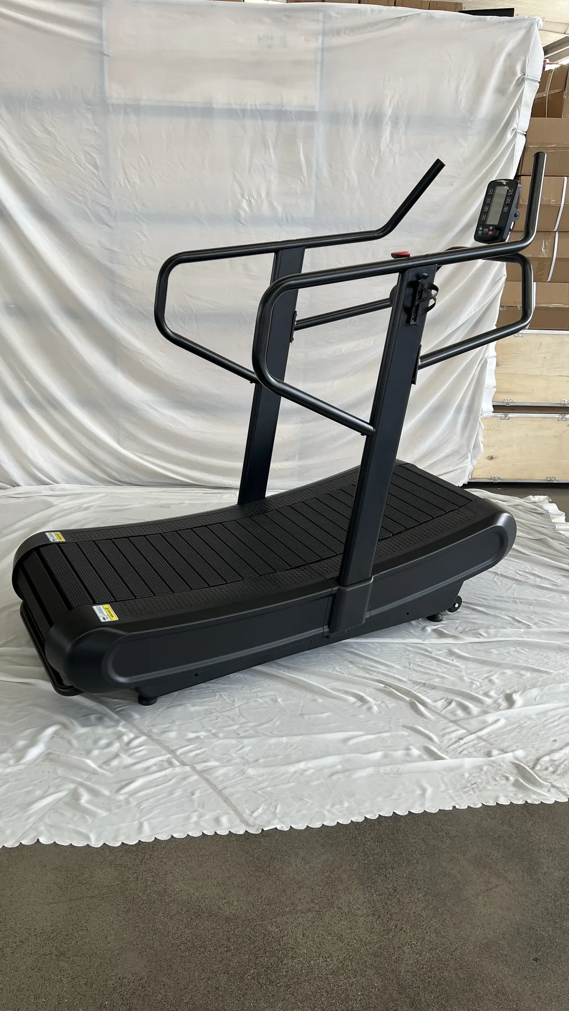 S New design Curved Treadmills Manual Curved Commercial indoor fitness treadmill
