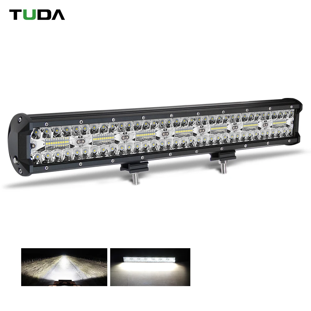 Hot sale light bar Spot Flood Combo Beam 4'7'12'20'23 Inch 4X4 Triple Row Led Light Bar