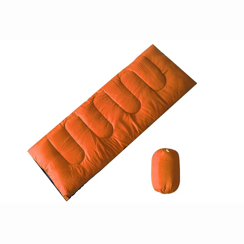 Fibre Single Layer Double S Stitching Sleeping Bag Waterproof Envelope for Camping Travel Nap Outdoor