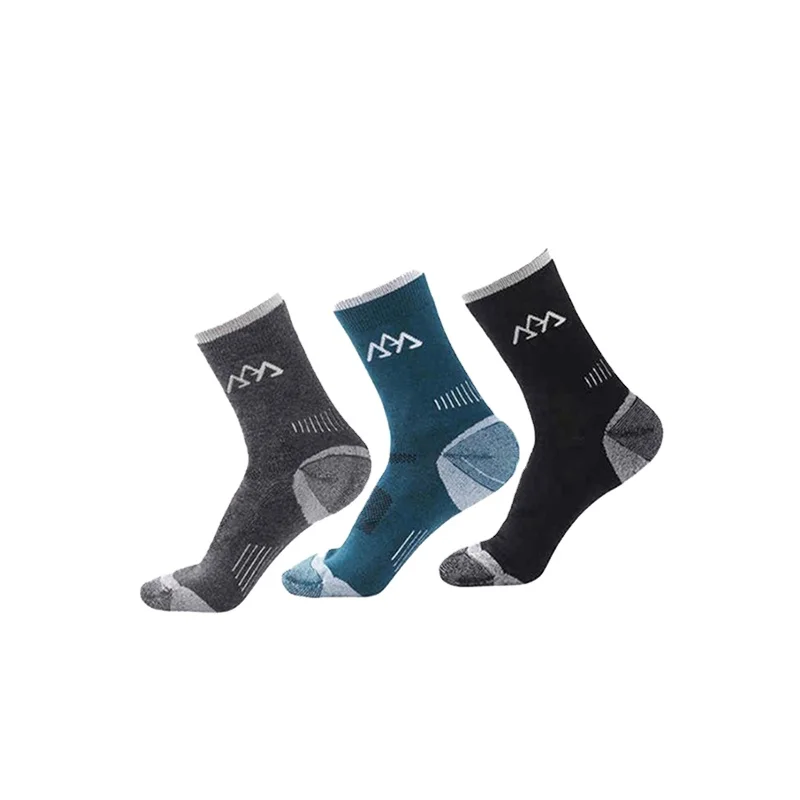 HC-YMM007 wool hiking socks merino hiking sock