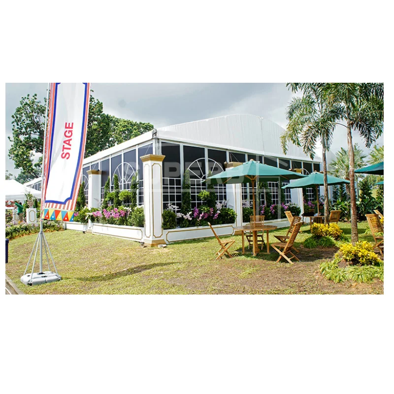 China Newest Modern Large Easy Up Outdoor Party Event Marquee Clear Wedding Canopy Tents