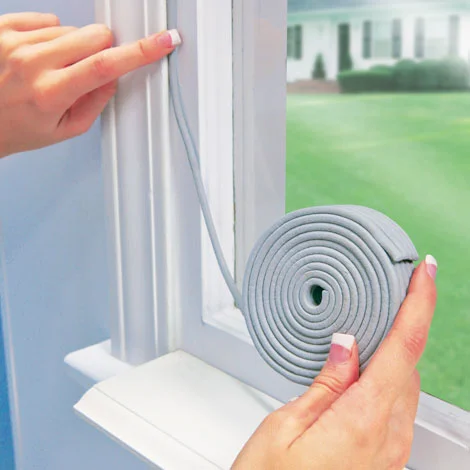 CAULKING CORD for window & door seal, seal against dust, dirt, and insects 3.2mmx6x1.52m do-it-yourself caulking