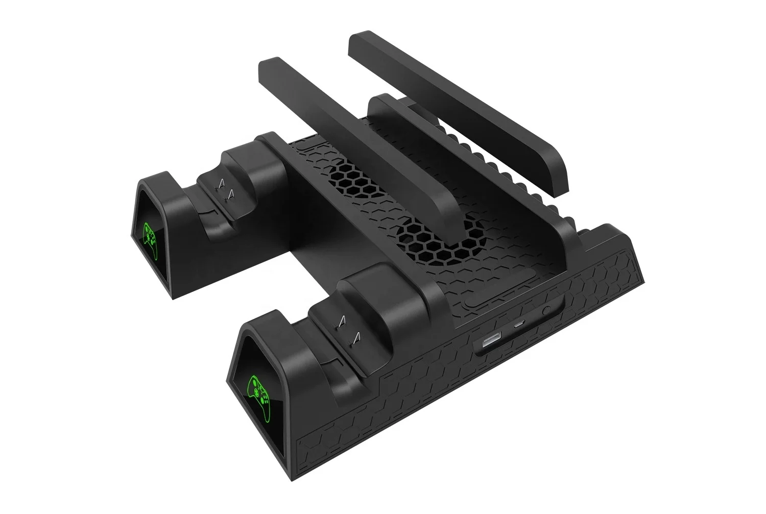 DOBE TYX-1840 игровой консоли вентилятор охлаждения для X-box one тонкий функцией автоматического опознавания двойная зарядная подставка охлаждающий