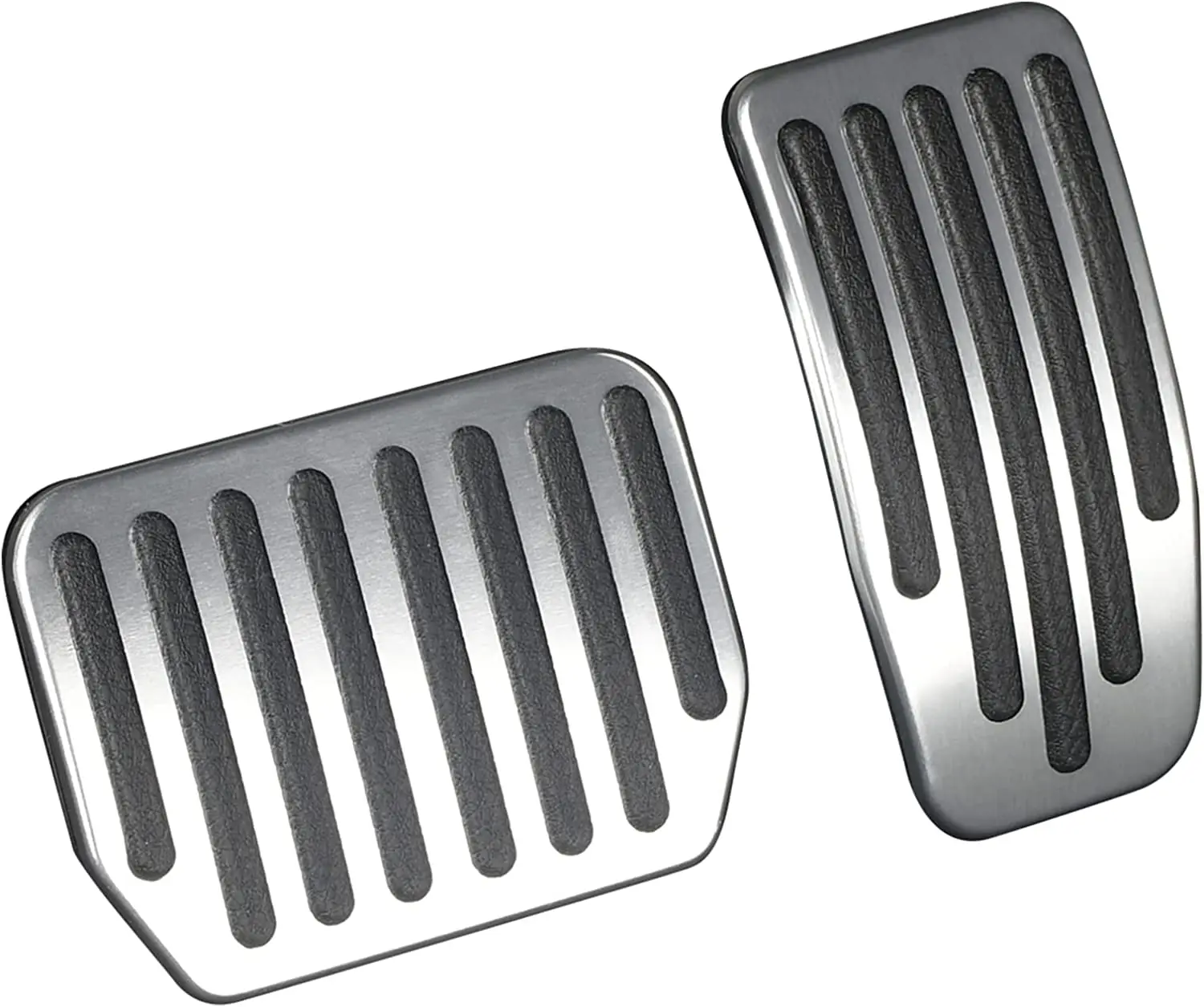 Non-Slip Performance Aluminum Brake & Accelerator Foot Pedal Pads Set Pedal Cover for Tesla Model Y Model 3 2024 Highland