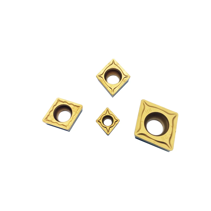 Diamond shaped NC turning blade CCMT09T304 carbide inner hole turning blade machining steel lathe