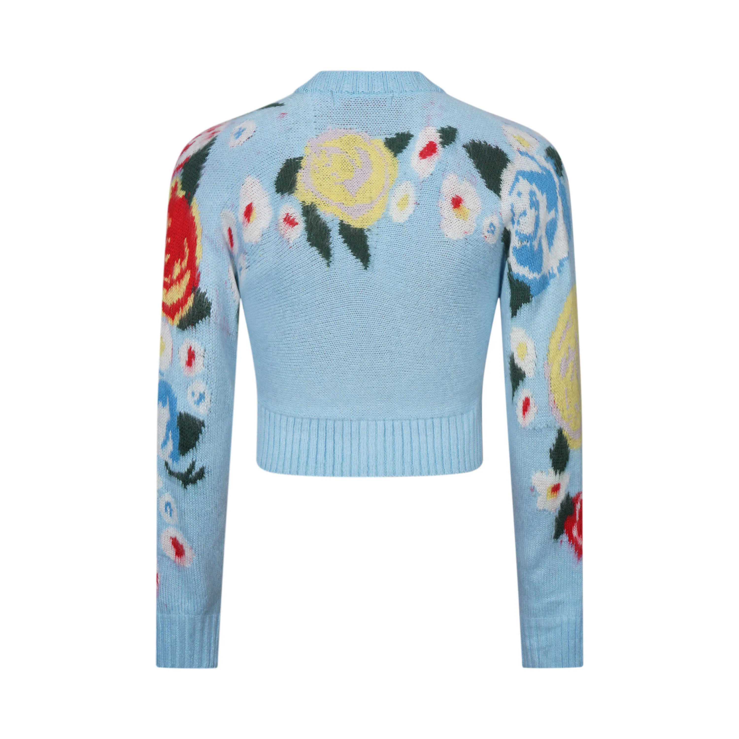 Factory Loose For Autumn Winter Long Custom For Tops Fashion Knitwear Plus Size Women Long Sleeve Knit Cardigan Cropped Sweater