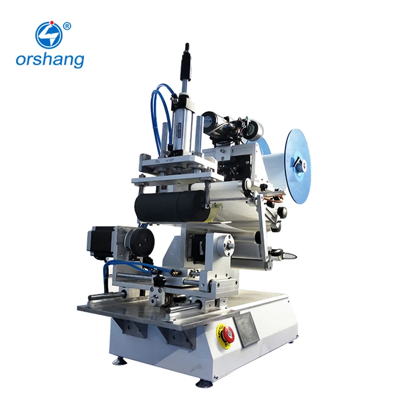 2023 Hot Sale  Semi Automatic Roller Flat And Motor Rotary Labeling Machine